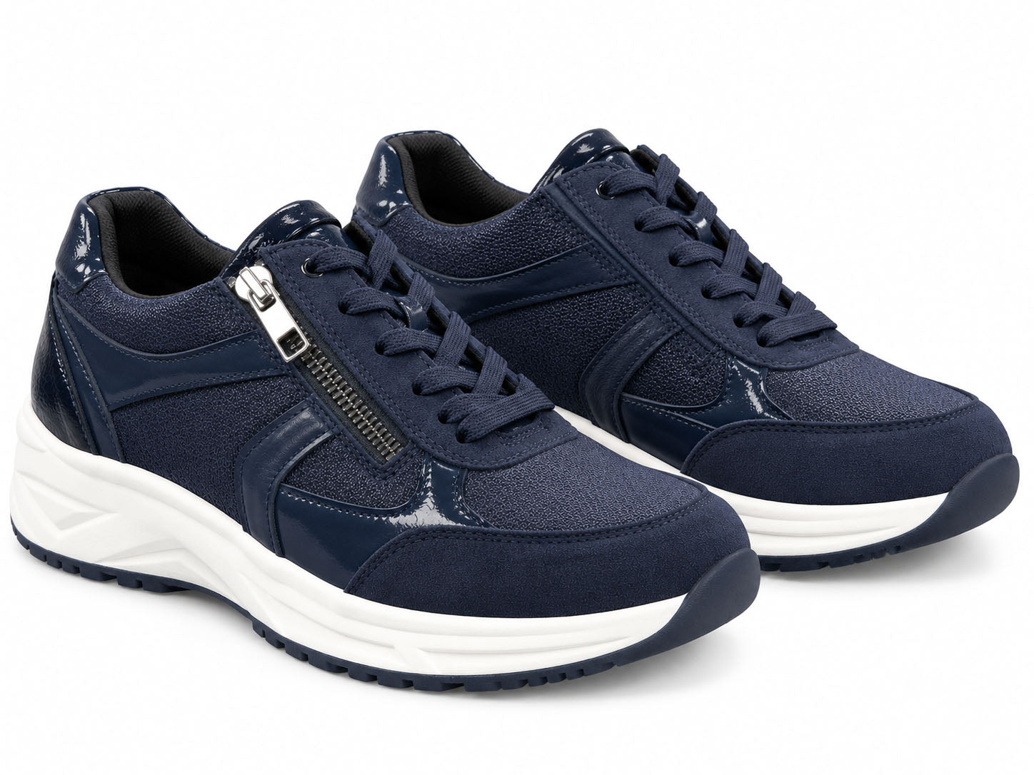 Baskets larges (H) femme 'H-Jill' - bleues