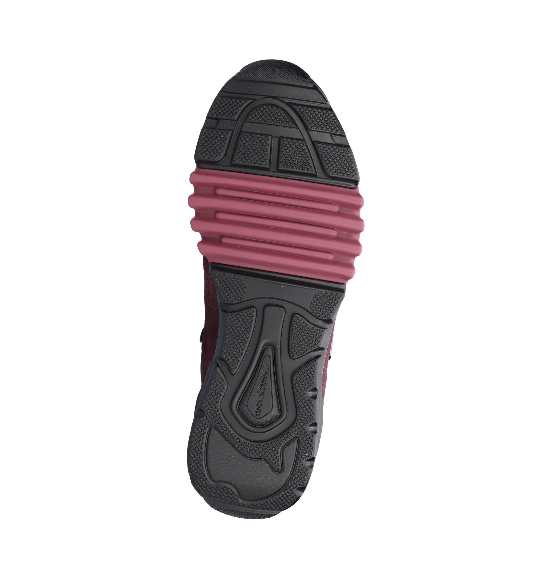 'H-Amiata' women's wide fit (H) walking waterproof boot - red