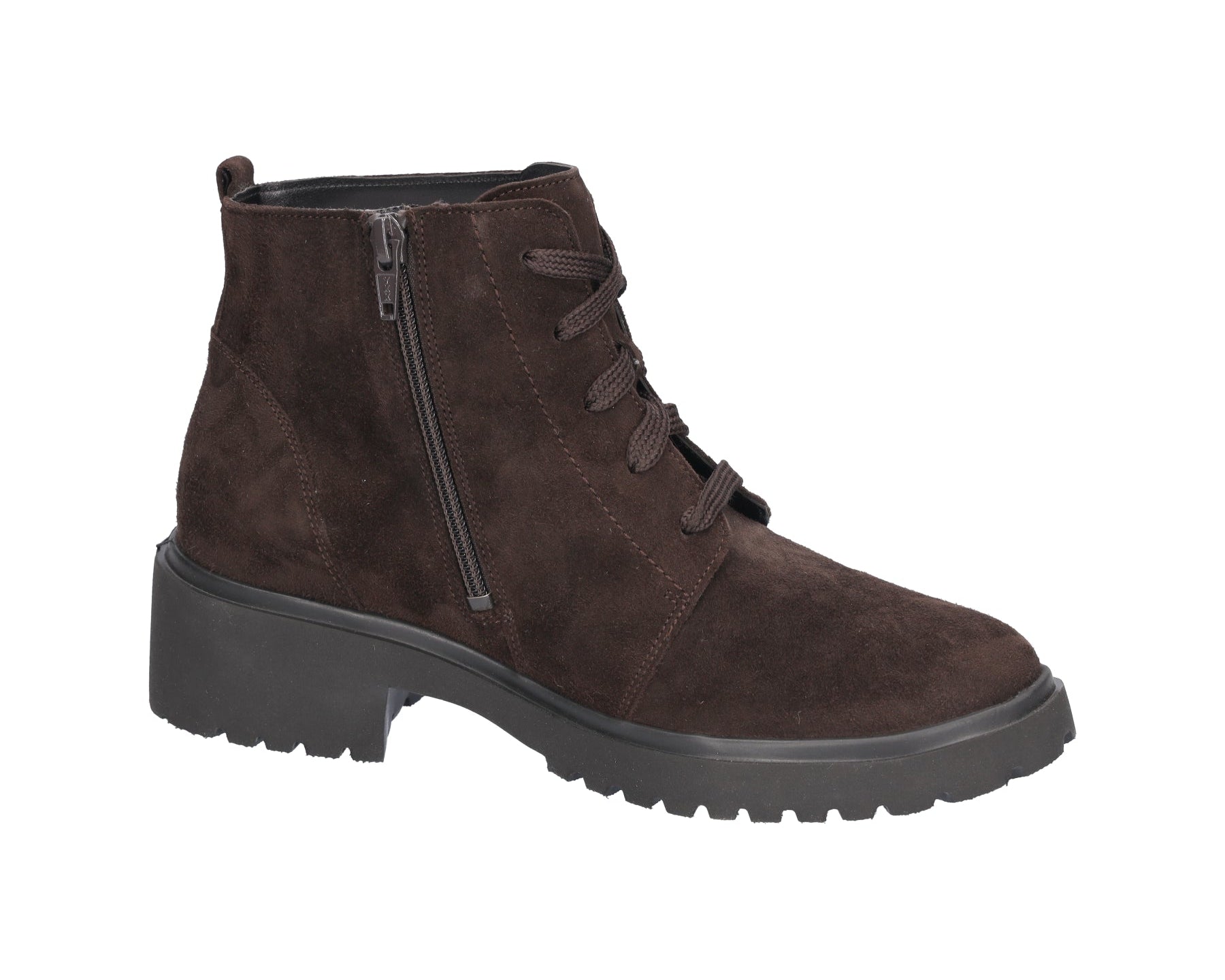 'H-Luise' women's wide fit (H) ankle boot - brown