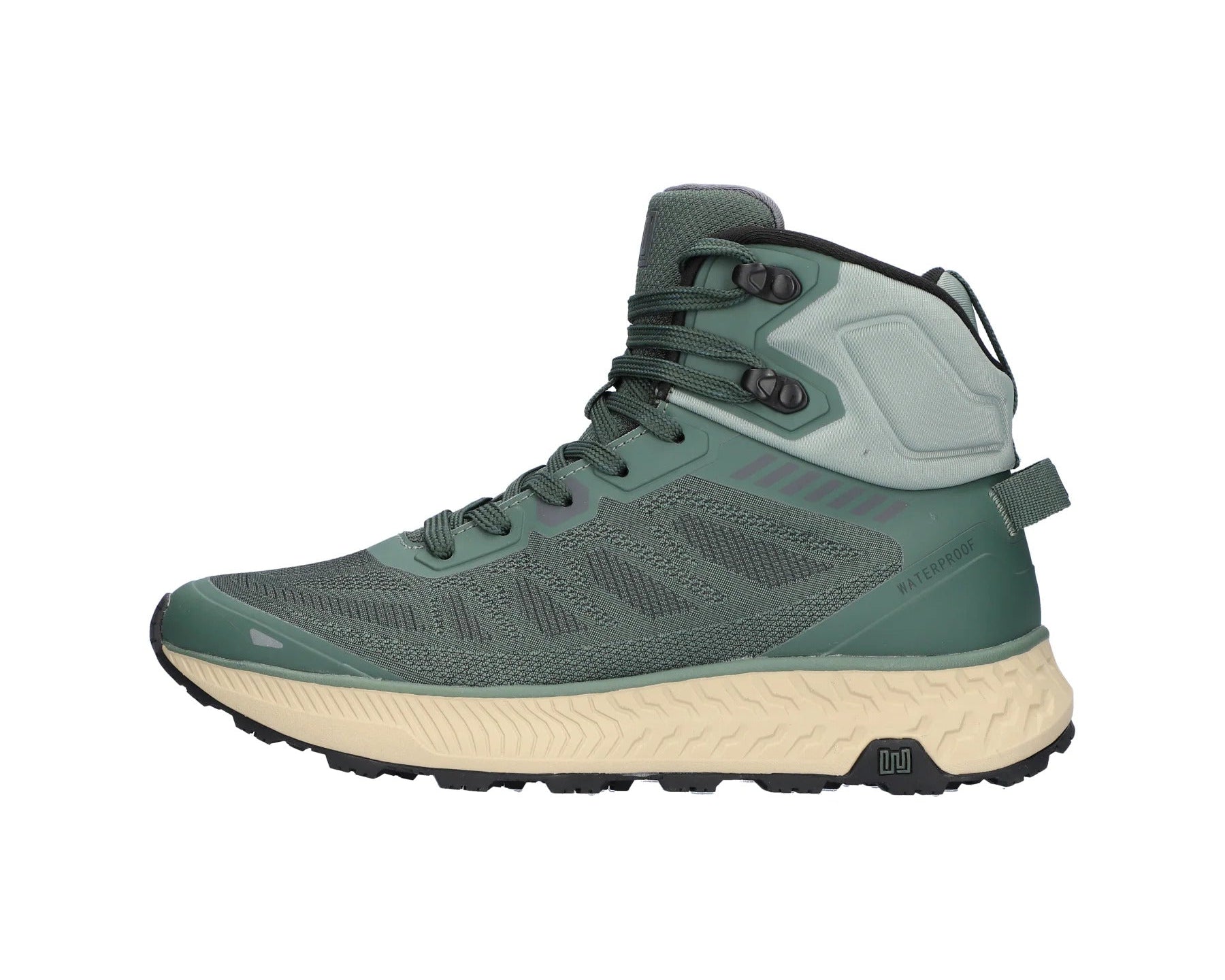 'H-Milli' women's wide fit (H) lace-up ankle boot - green