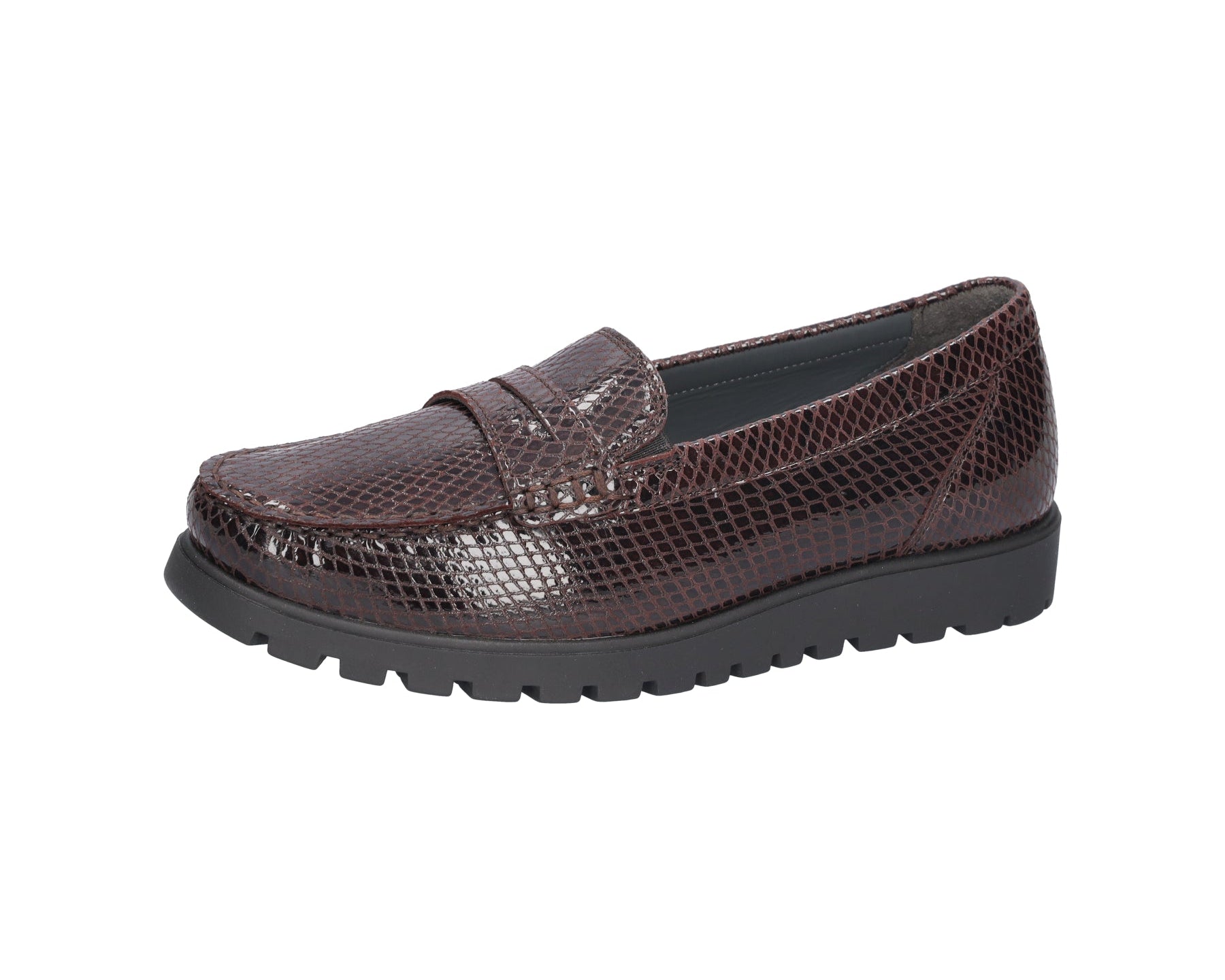 Damen-Loafer „H-Bruni“ mit weiter Passform (H) – Blau