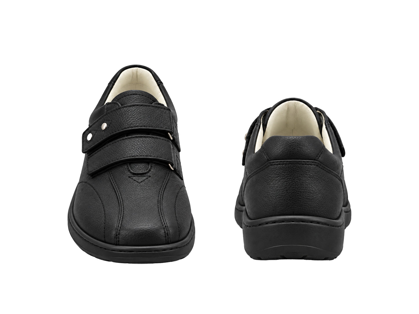 'Henni' Zapato con tiras anchas (H) para mujer - negro