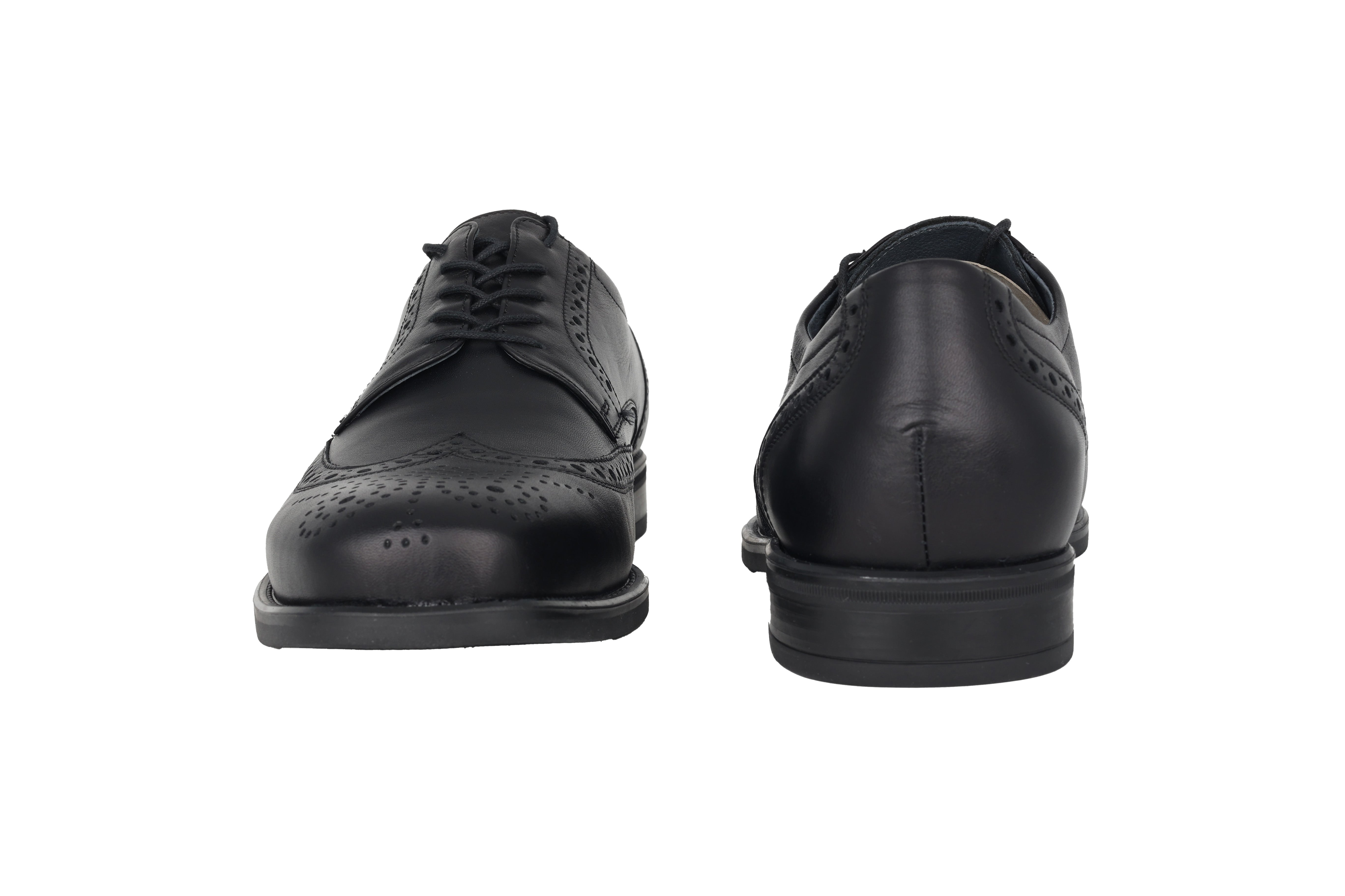 'Henry' men's dressed (wide fit H) shoe- black