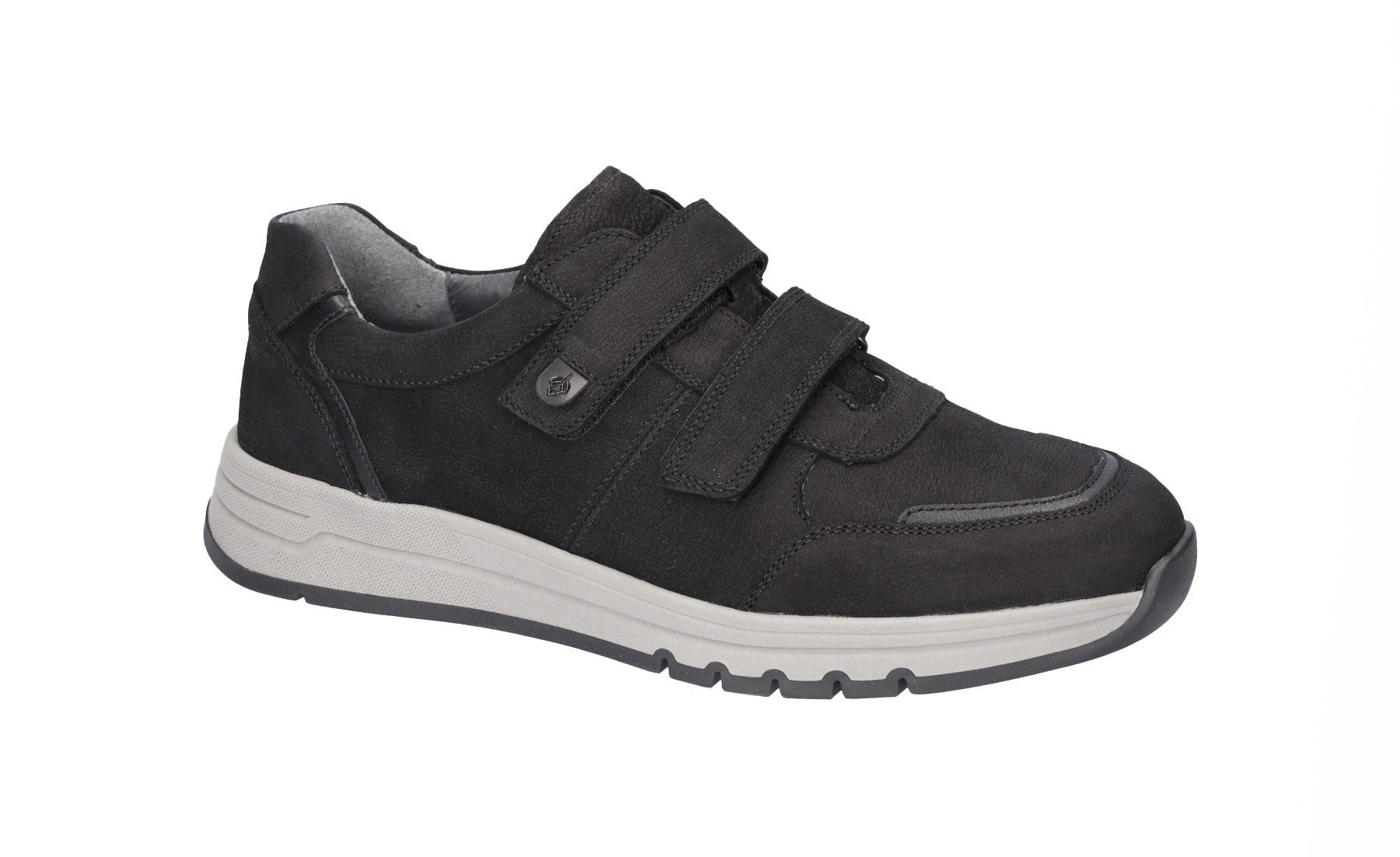 'H-Anton' herre sneakers med bred pasform (H) - sorte