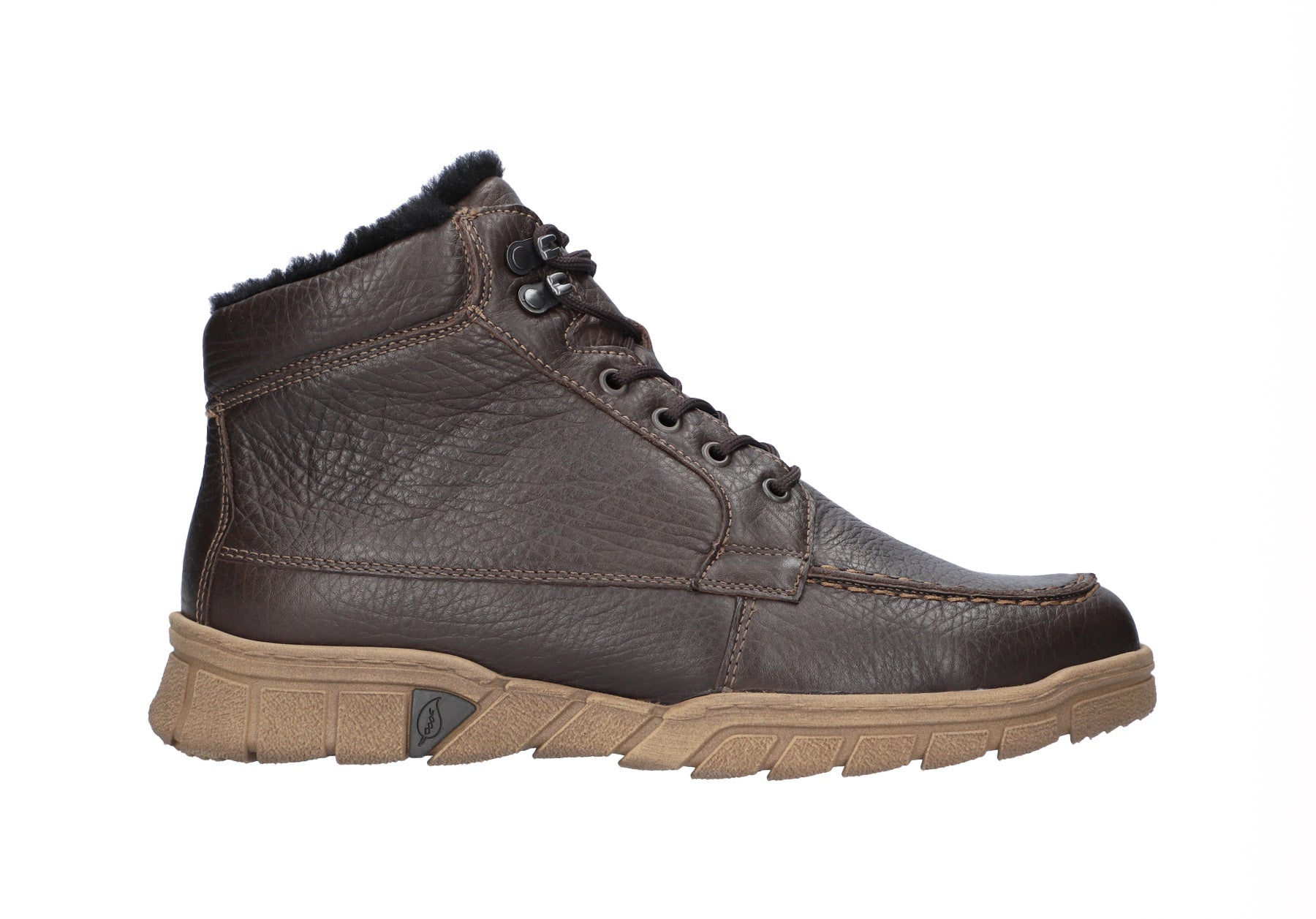 Stivale outdoor impermeabile da uomo con vestibilità ampia (H) "H-Arnold" - marrone
