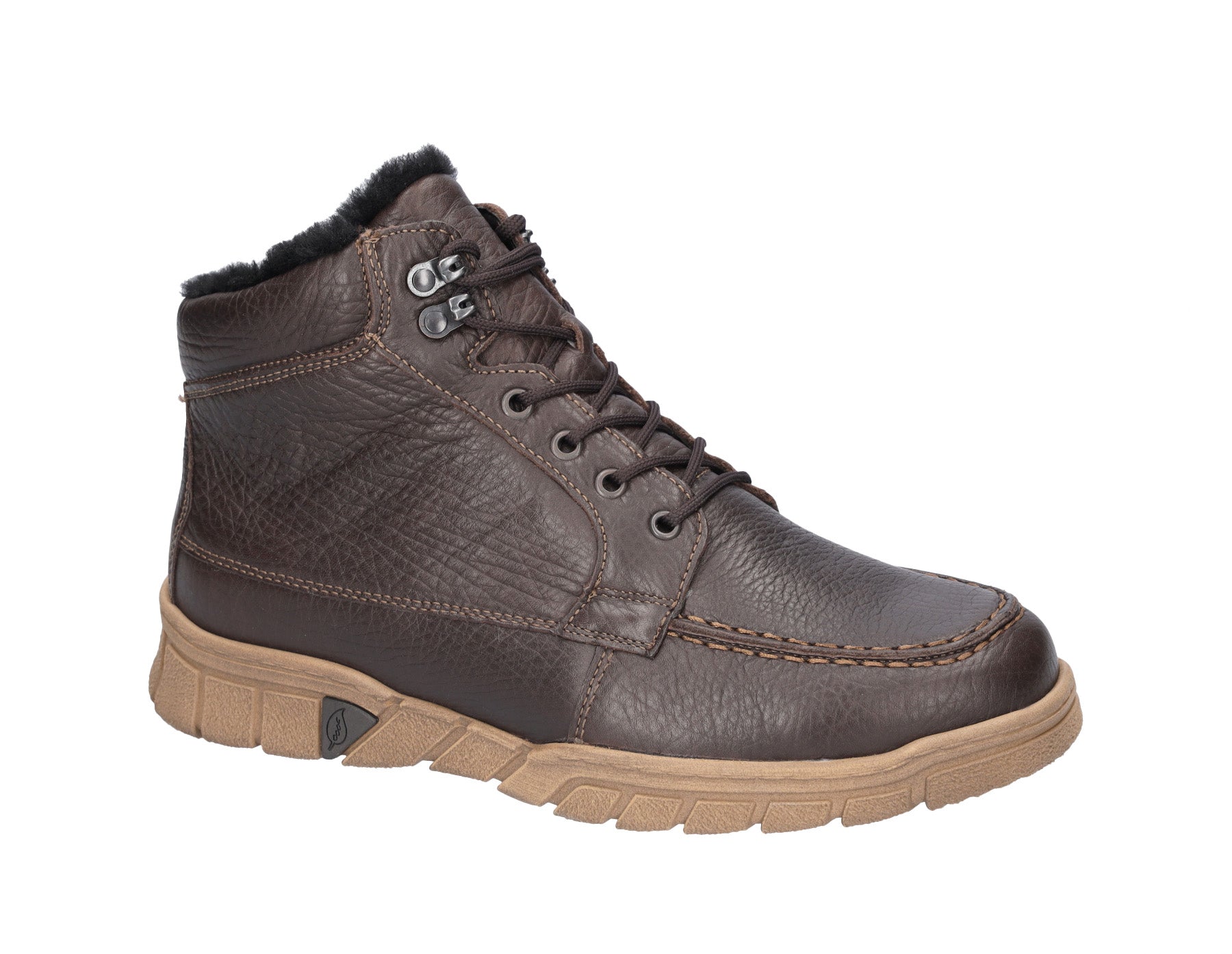 Stivale outdoor impermeabile da uomo con vestibilità ampia (H) "H-Arnold" - marrone