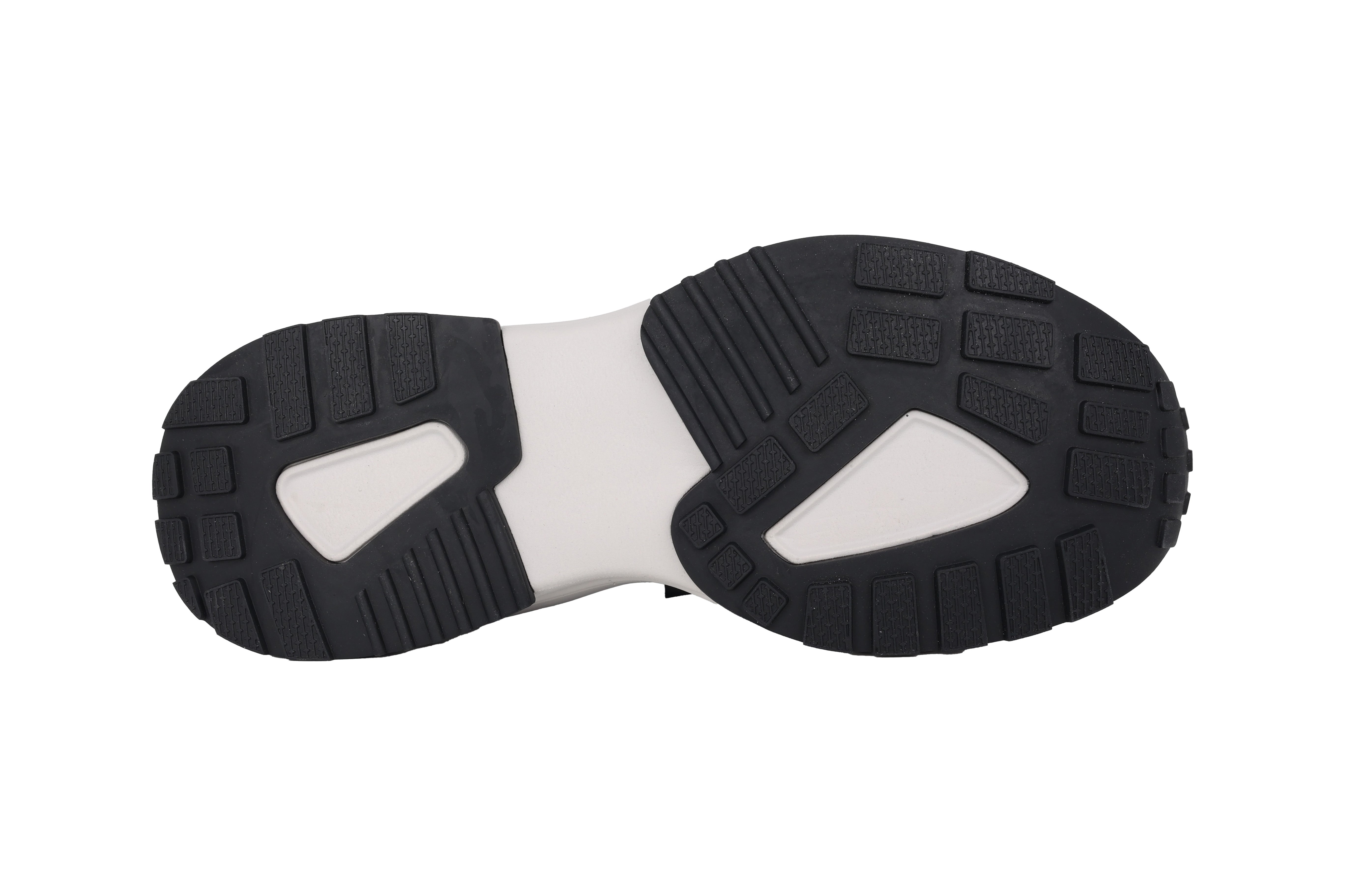 Baskets de course à pied coupe large (H) 'H Pero' pour hommes - Noir