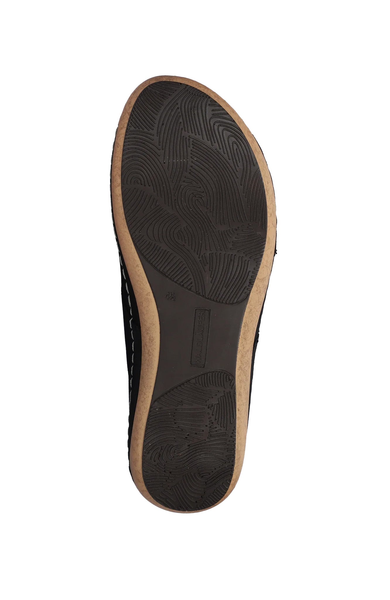 'Heliett' sandal med bred pasform (H) til kvinder - sort
