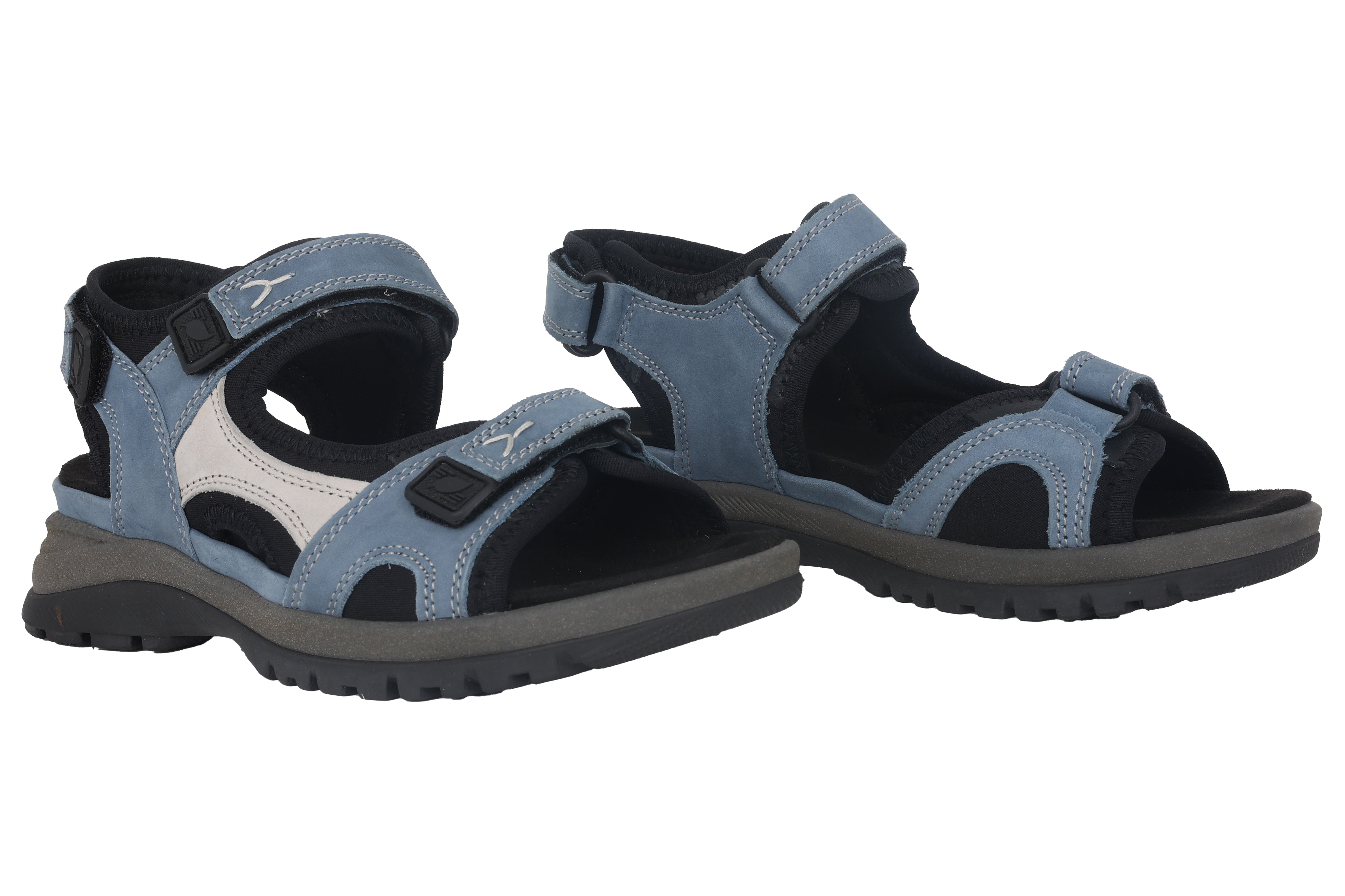 'H-Sora' women's wide fit (H) sandal - blue