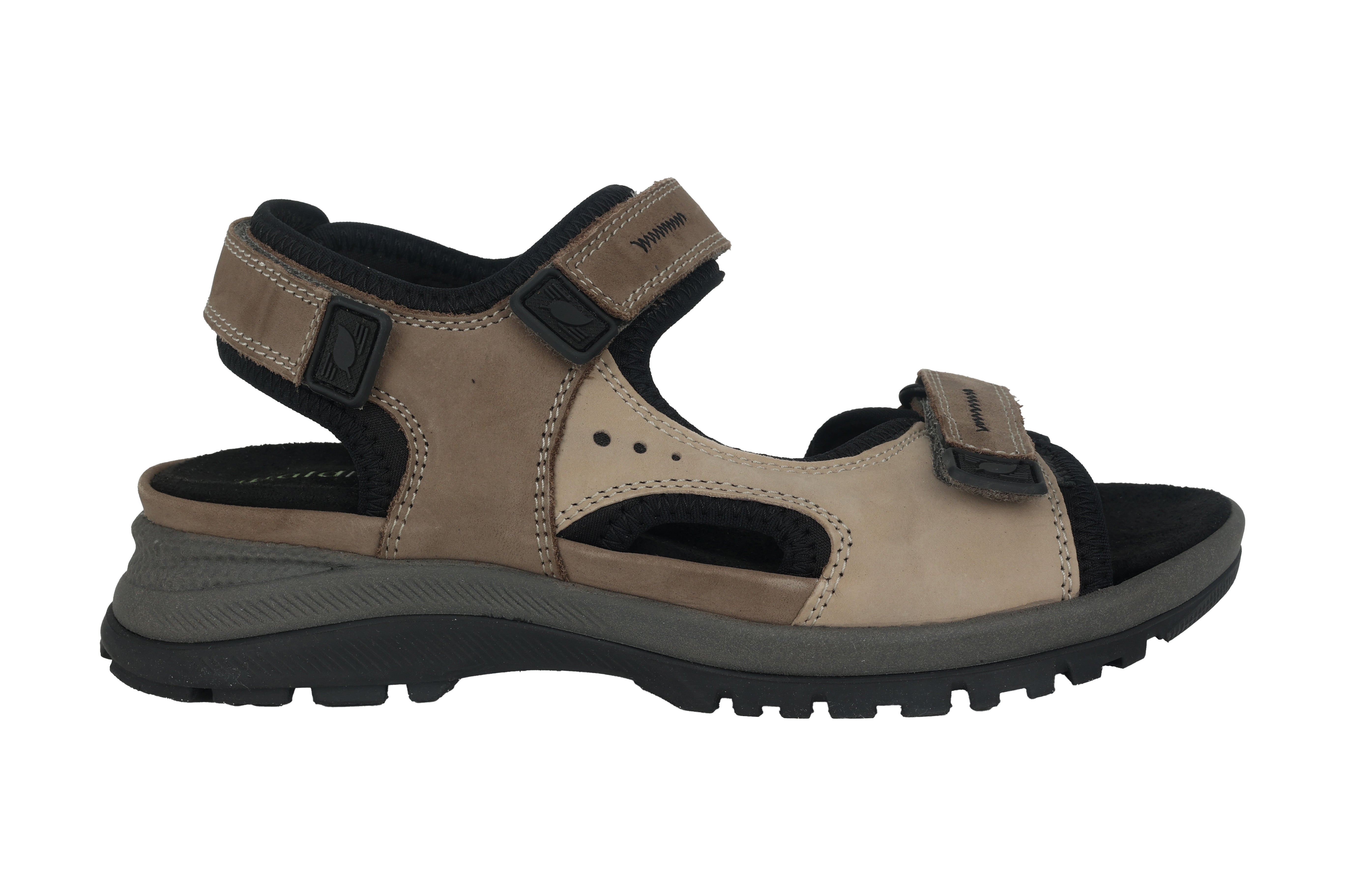 Sandalo da donna a calzata larga (H) "H-Sora" - grigio