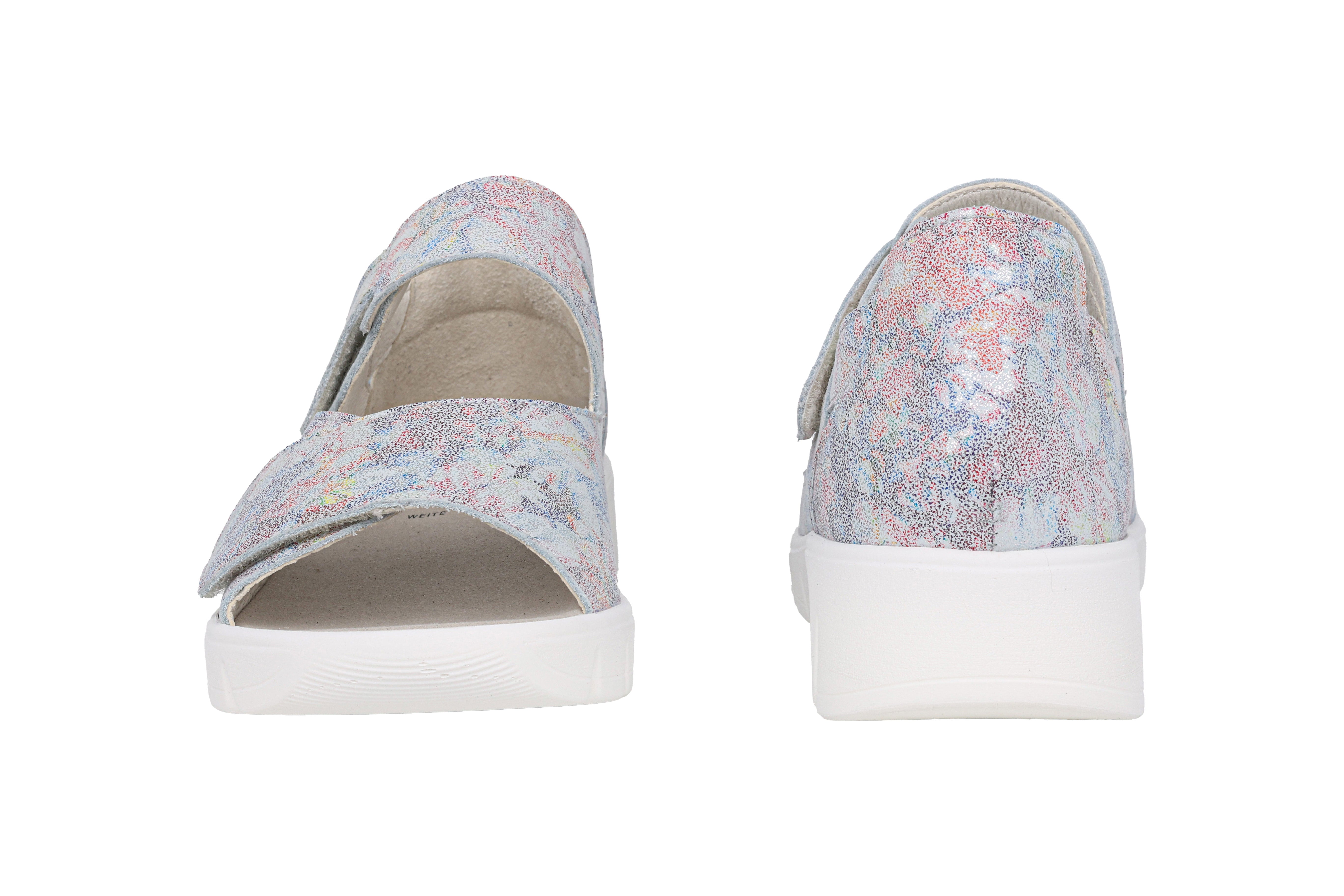 Sandale femme coupe très large (K) 'K-Adea' - multicolore