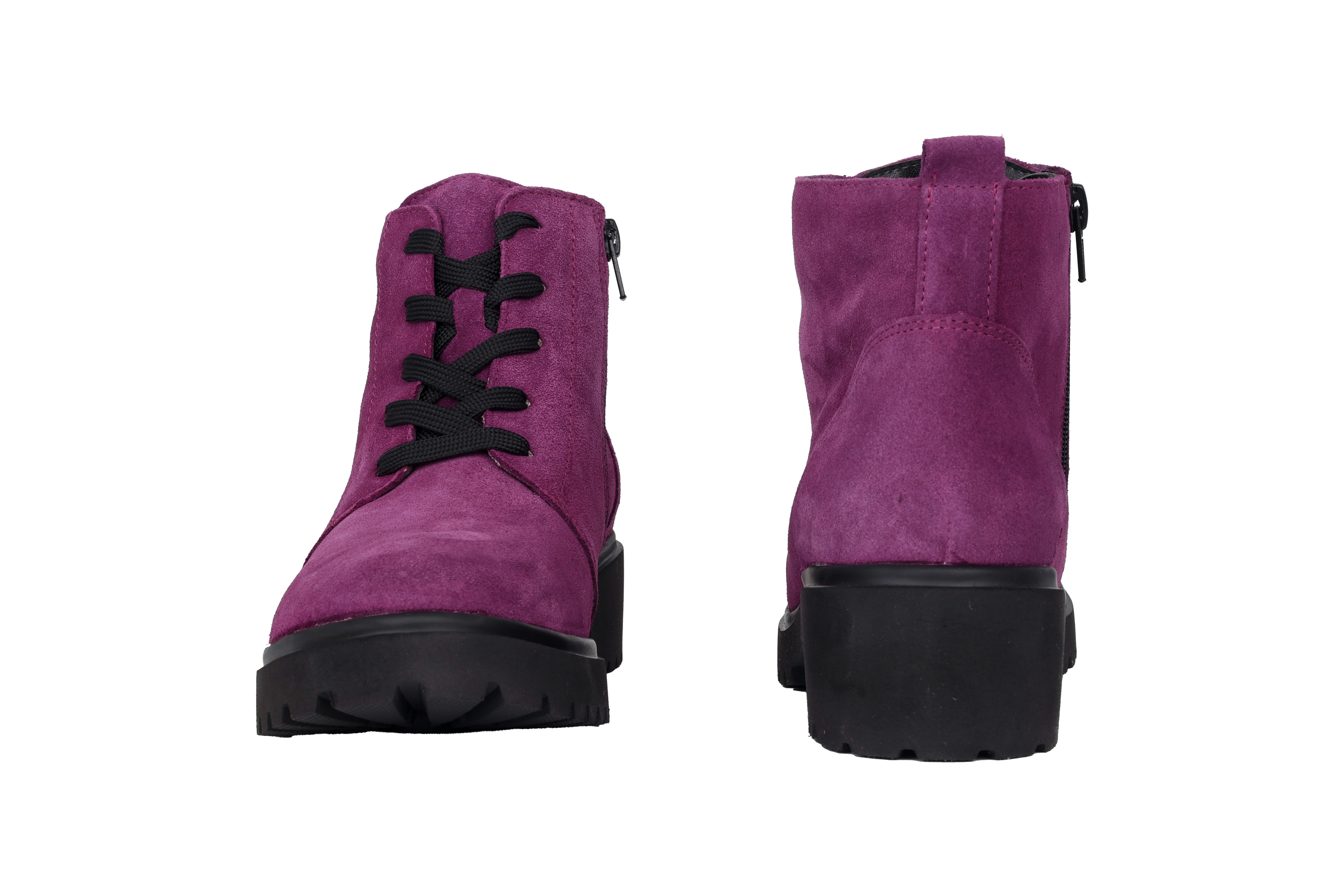 Stivaletto da donna a vestibilità ampia (H) "H-Luise" - viola