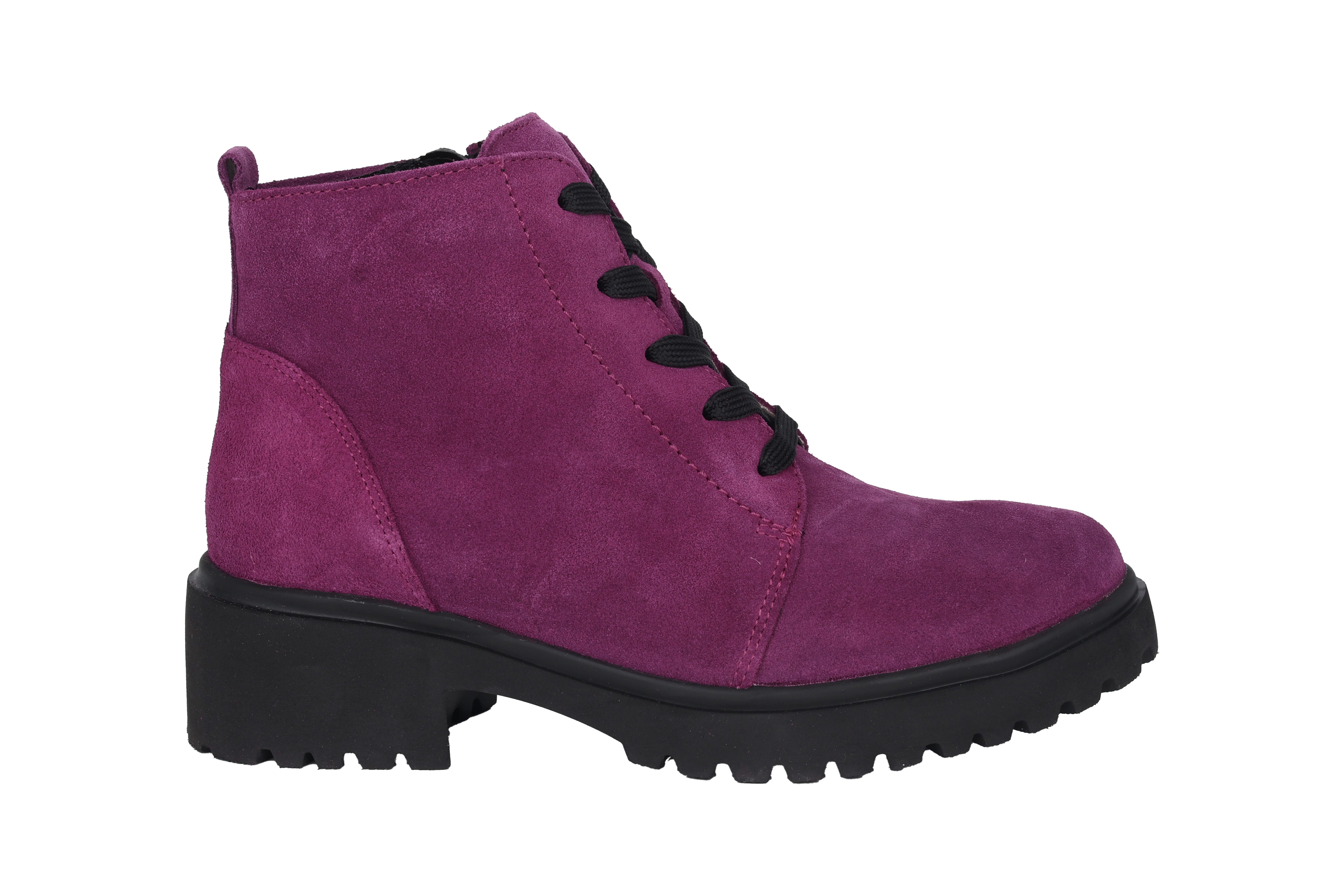 Stivaletto da donna a vestibilità ampia (H) "H-Luise" - viola