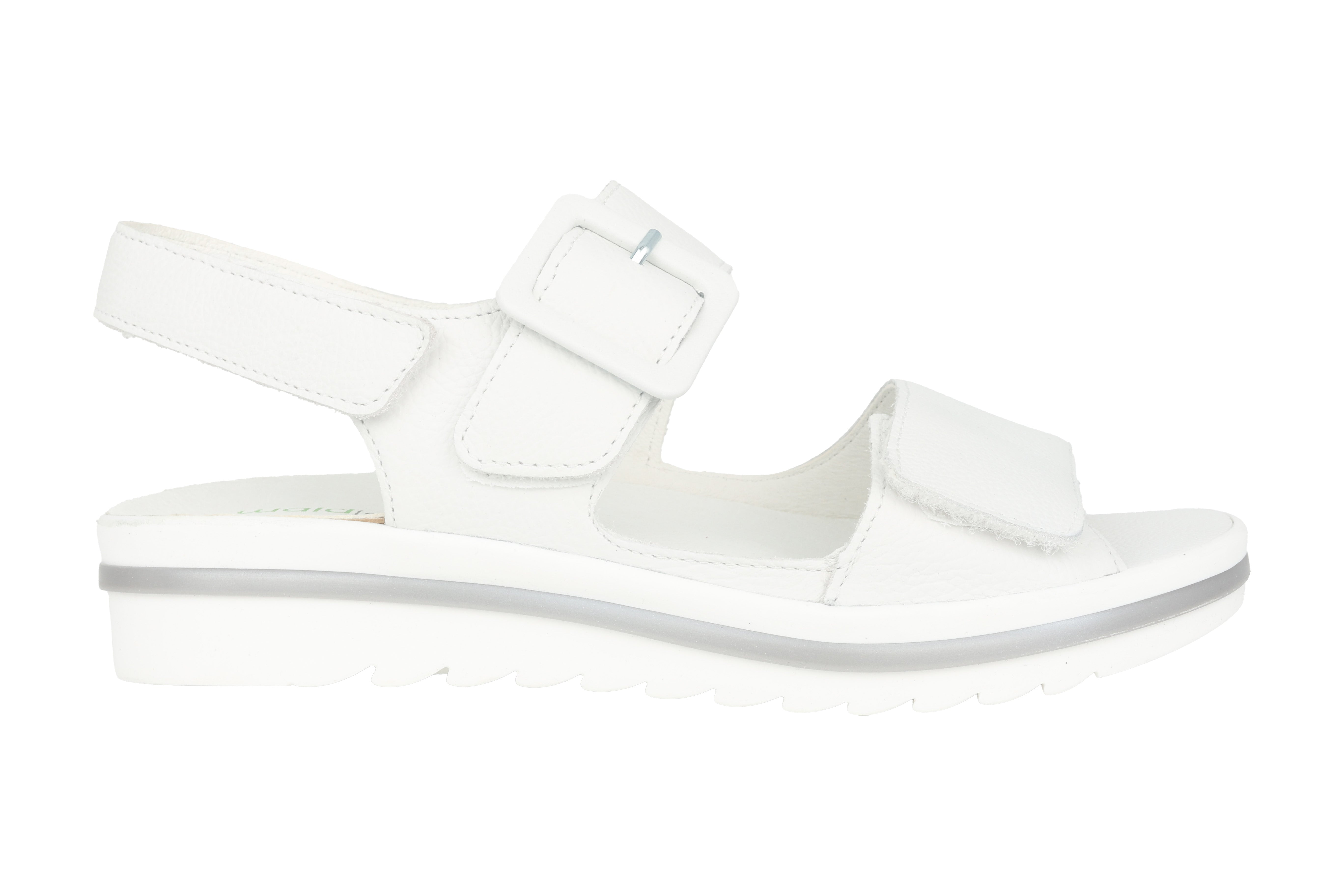 'Hakura' women's wide fit (H) sandal - white