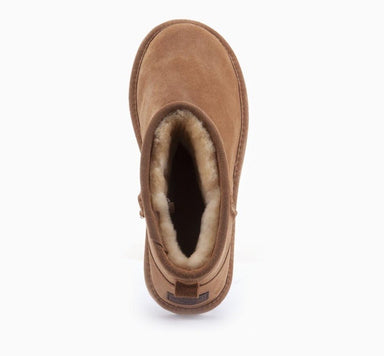 'Wallaby' men's warmlined real wool boot - Brown - Chaplinshoes'Wallaby' men's warmlined real wool boot - BrownWarmbat