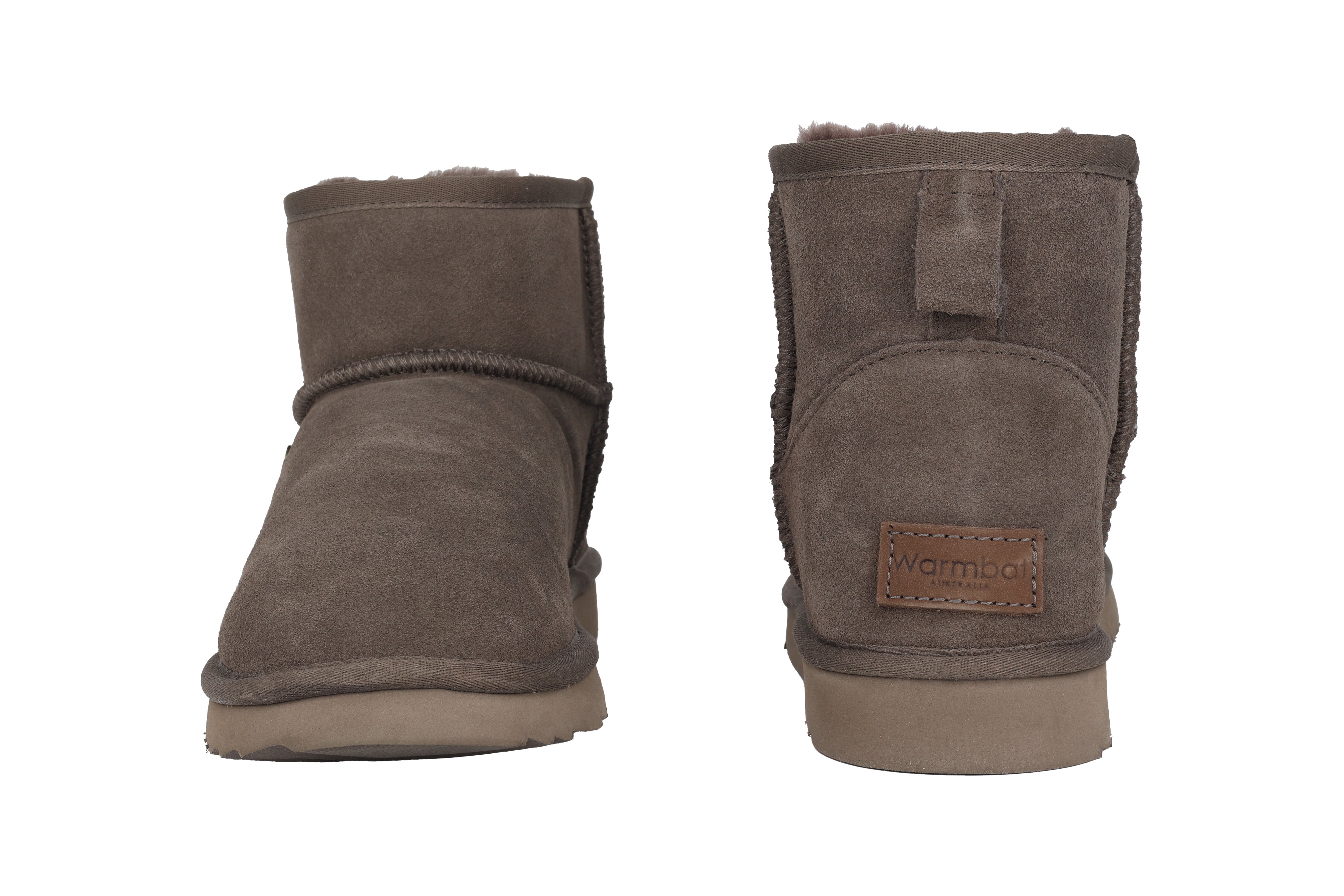 Warmgevoerde dameslaars 'Wallaby' - Grijs