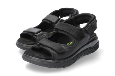 'Wilfried' men's ergonomic wide fit (H) rolling sandal - Black - Chaplinshoes'Wilfried' men's ergonomic wide fit (H) rolling sandal - BlackMephisto