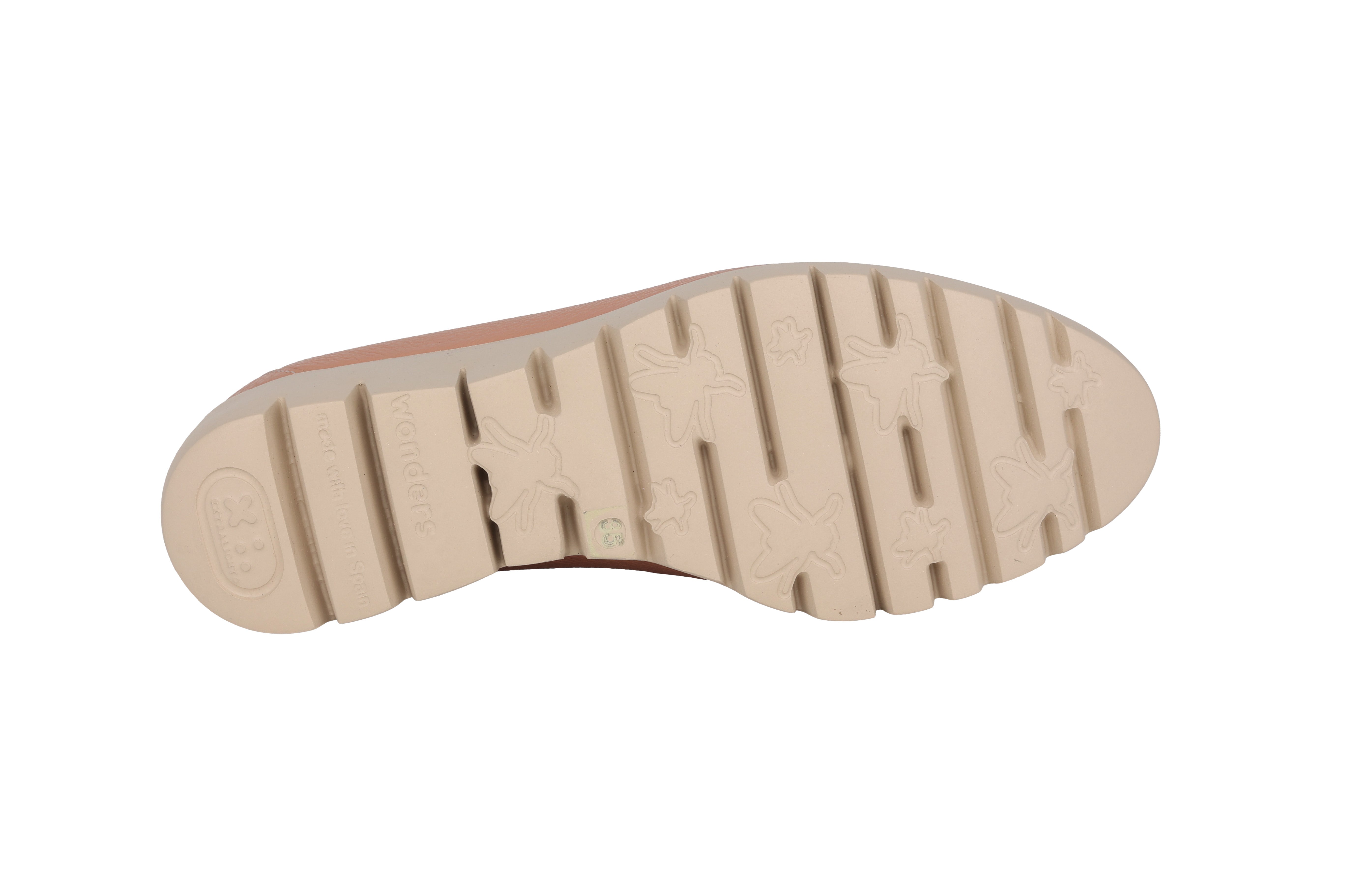 Mocassino con zeppa da donna 'Fly' - Rosa