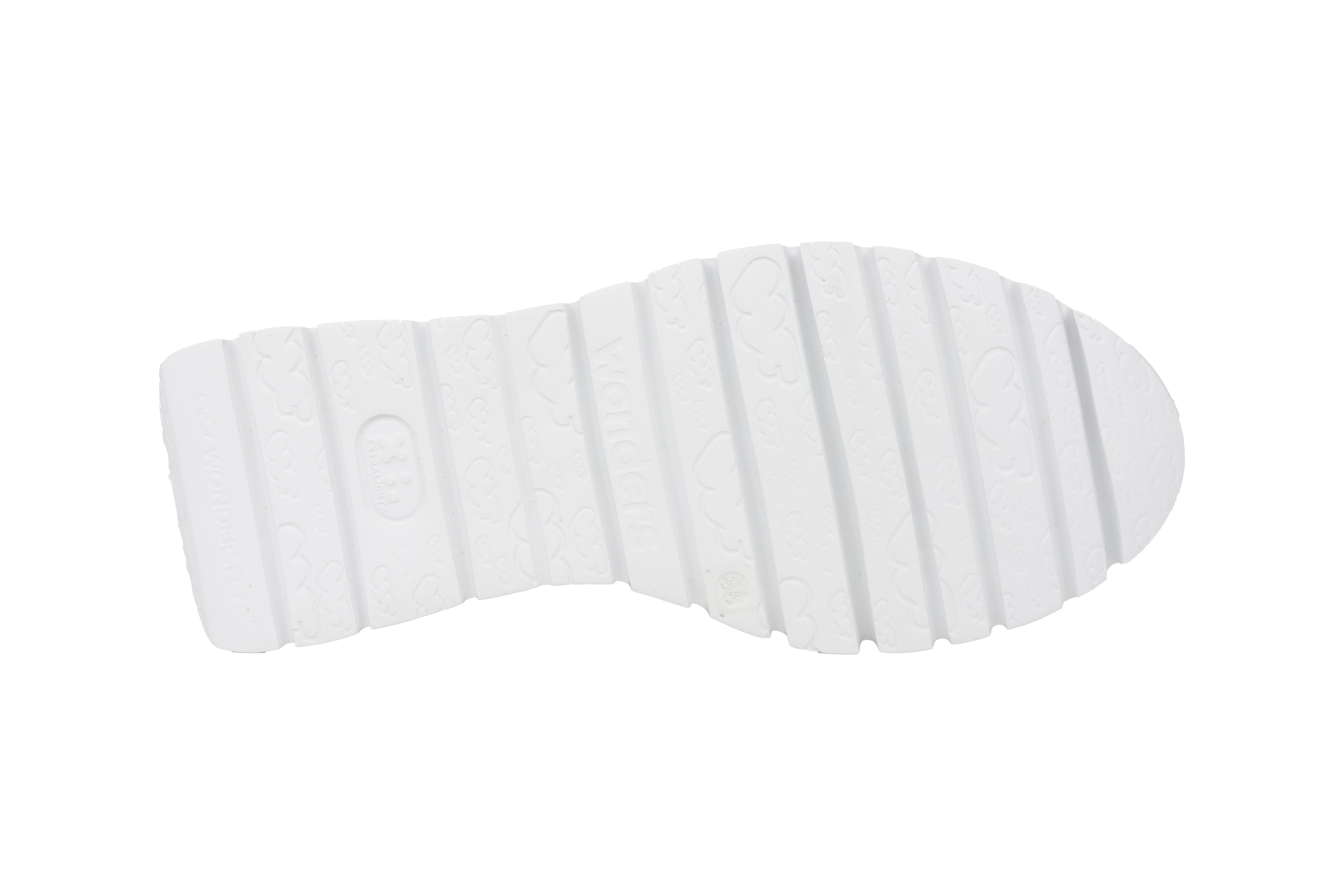 Baskets à lacets pour femme 'Oslo' - beige mélangé