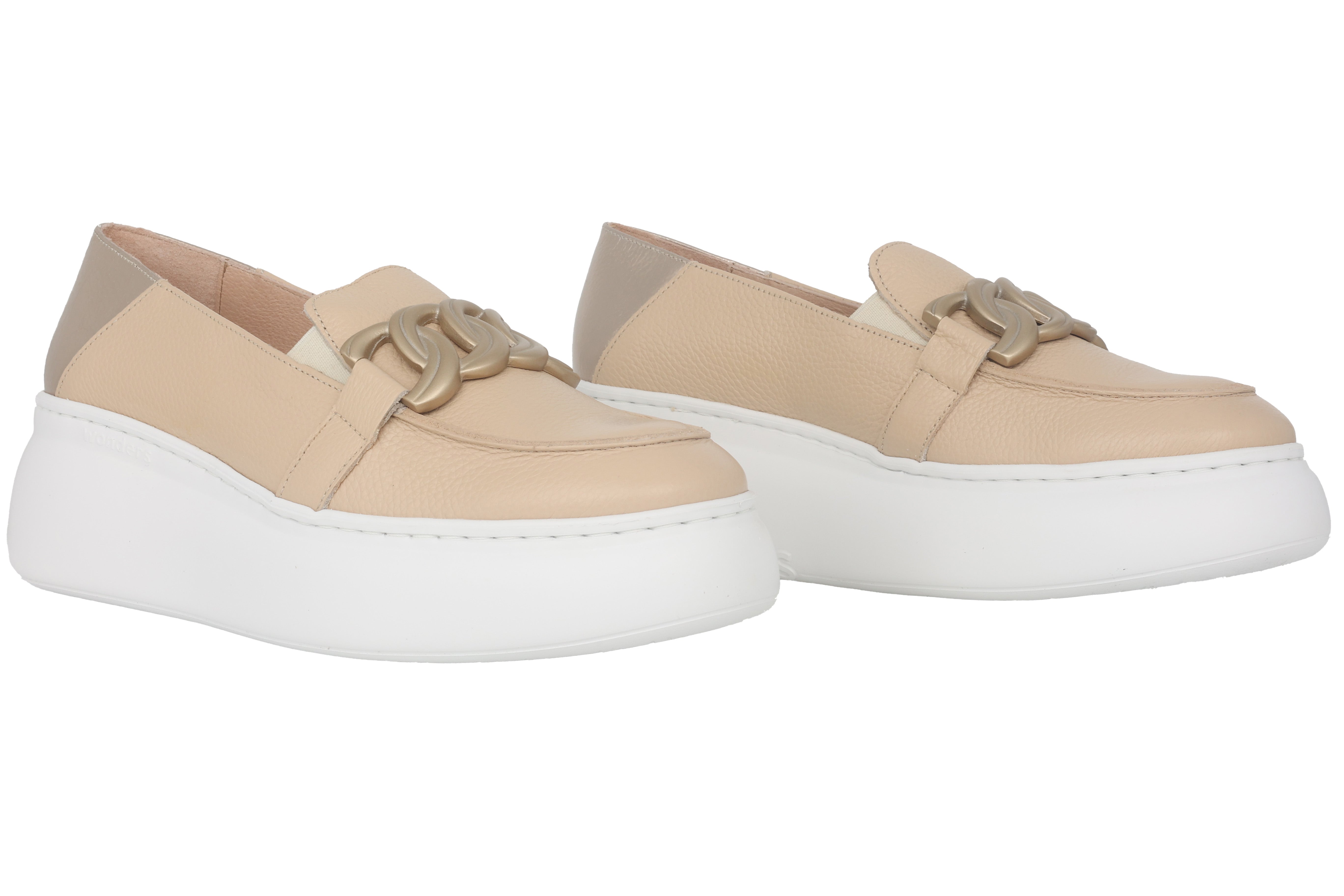 Mocassin femme 'Begin' - beige