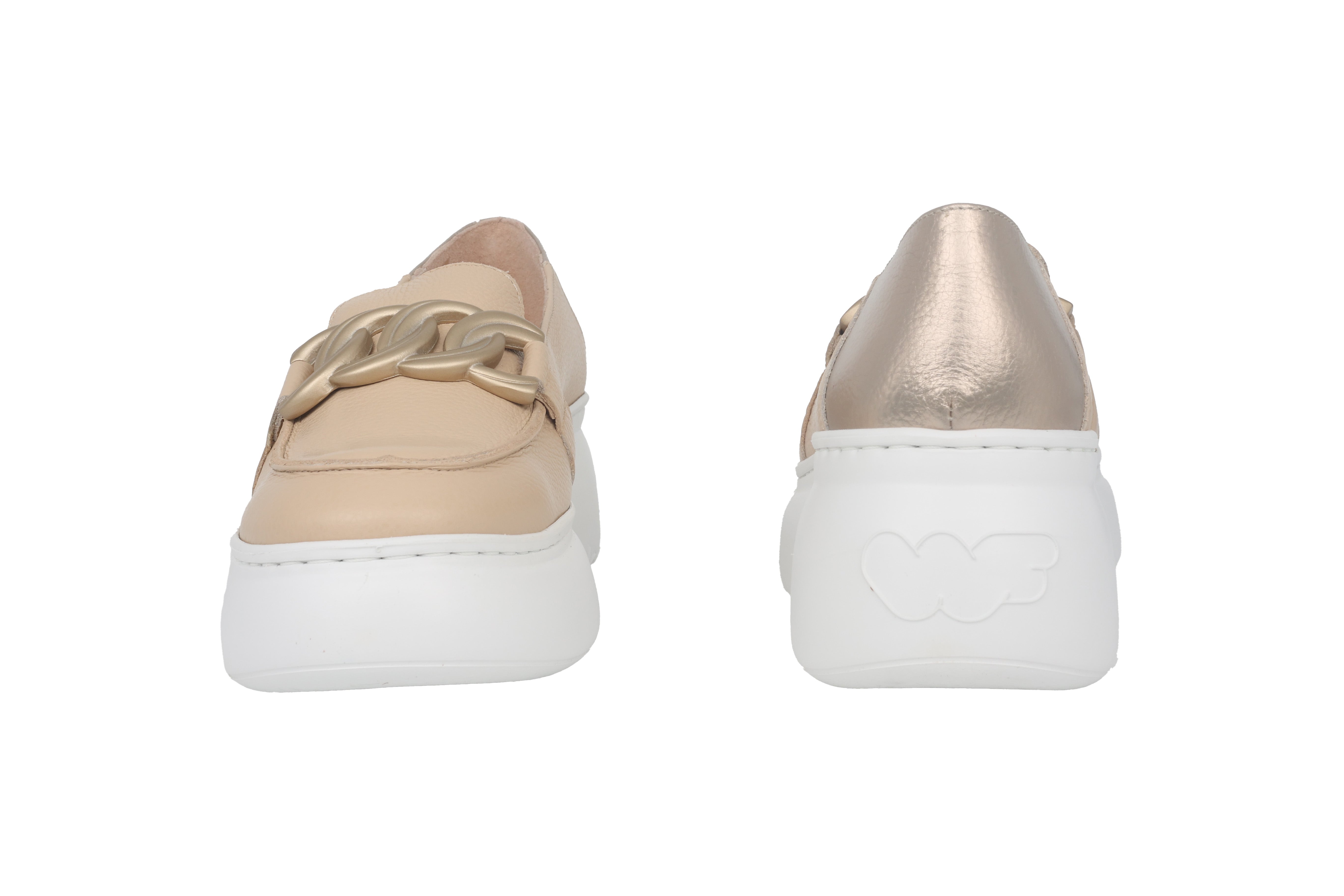 Mocassin femme 'Begin' - beige