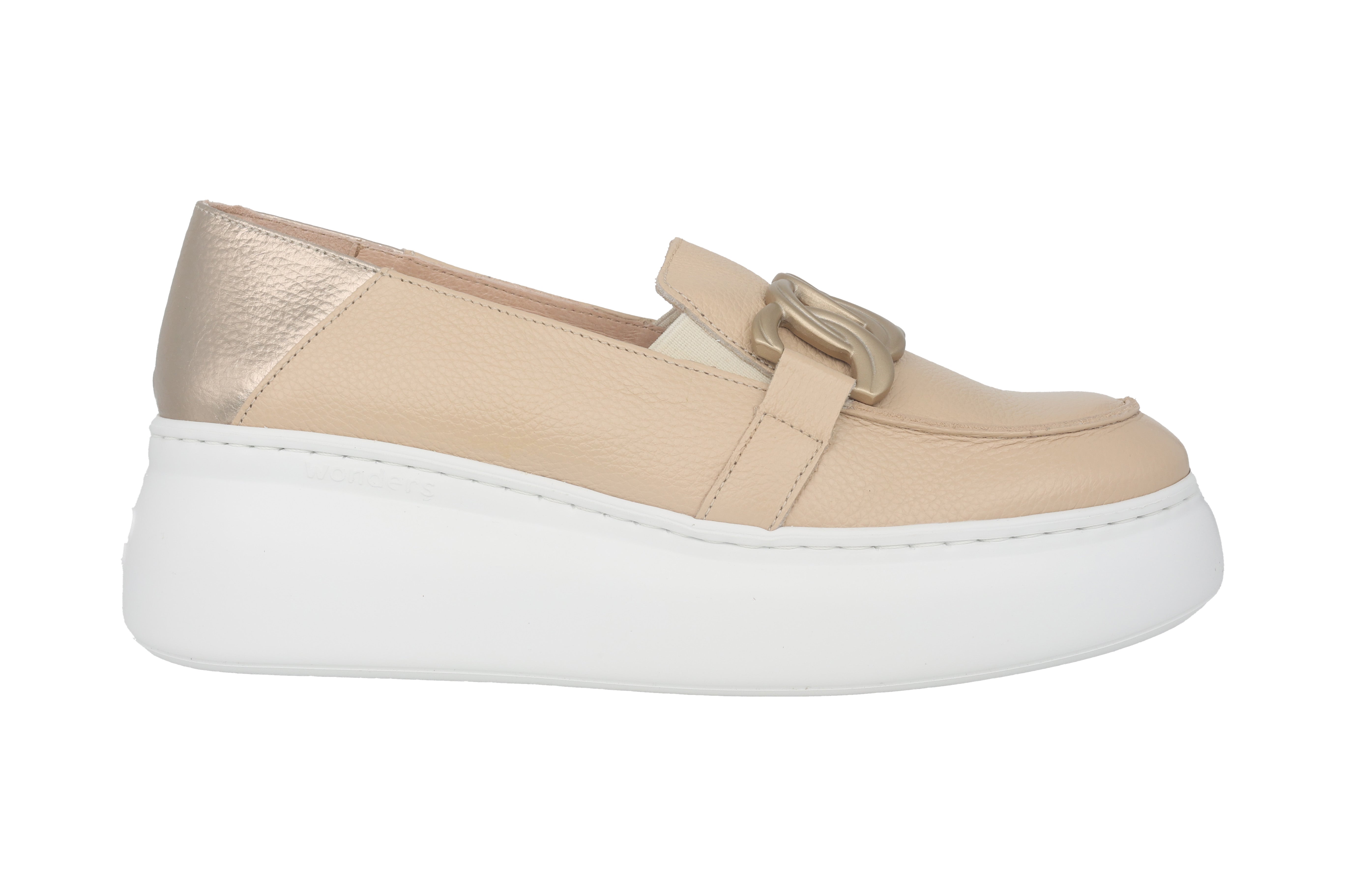 Mocassin femme 'Begin' - beige