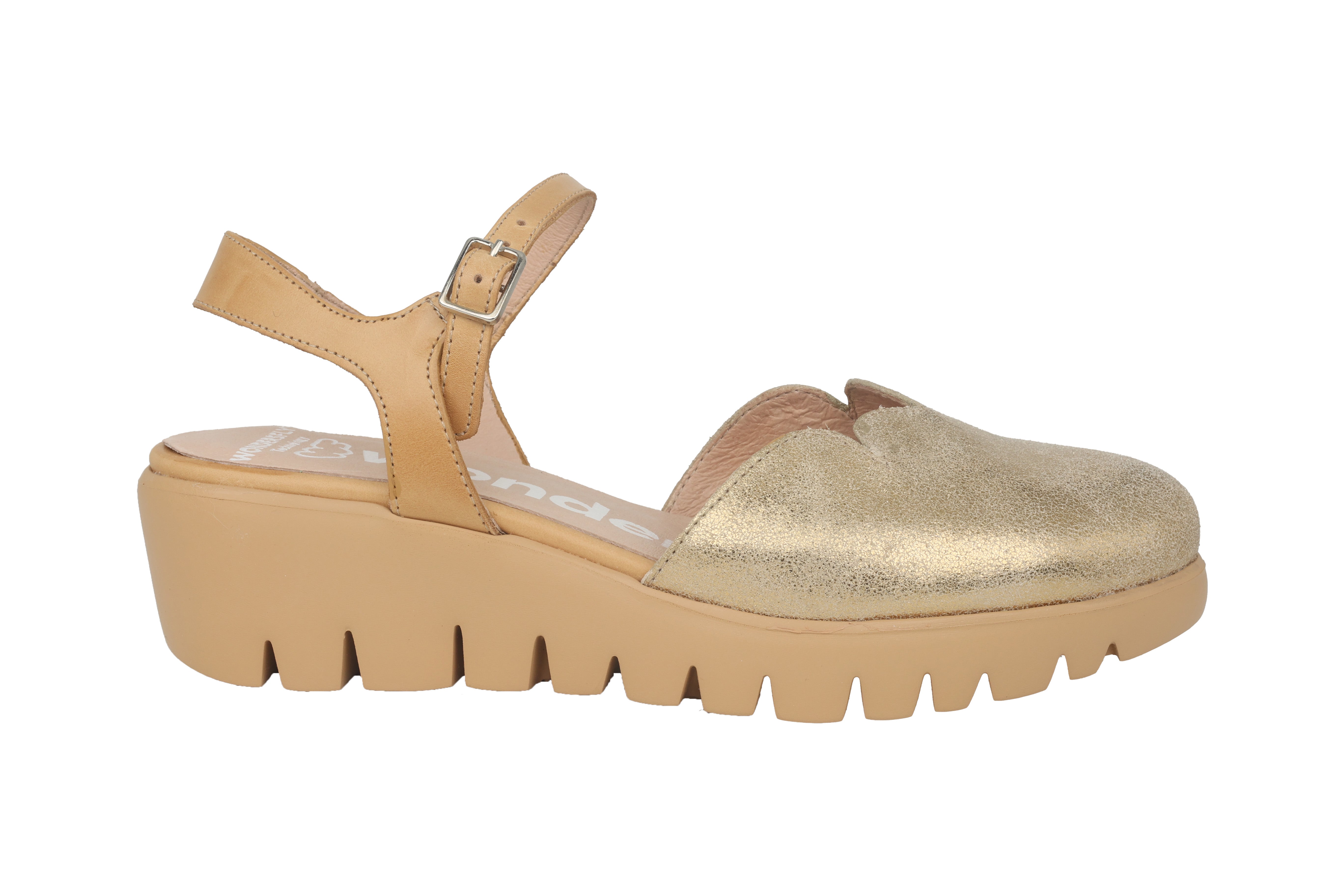 Damessandaal 'Caravaca' - Goud