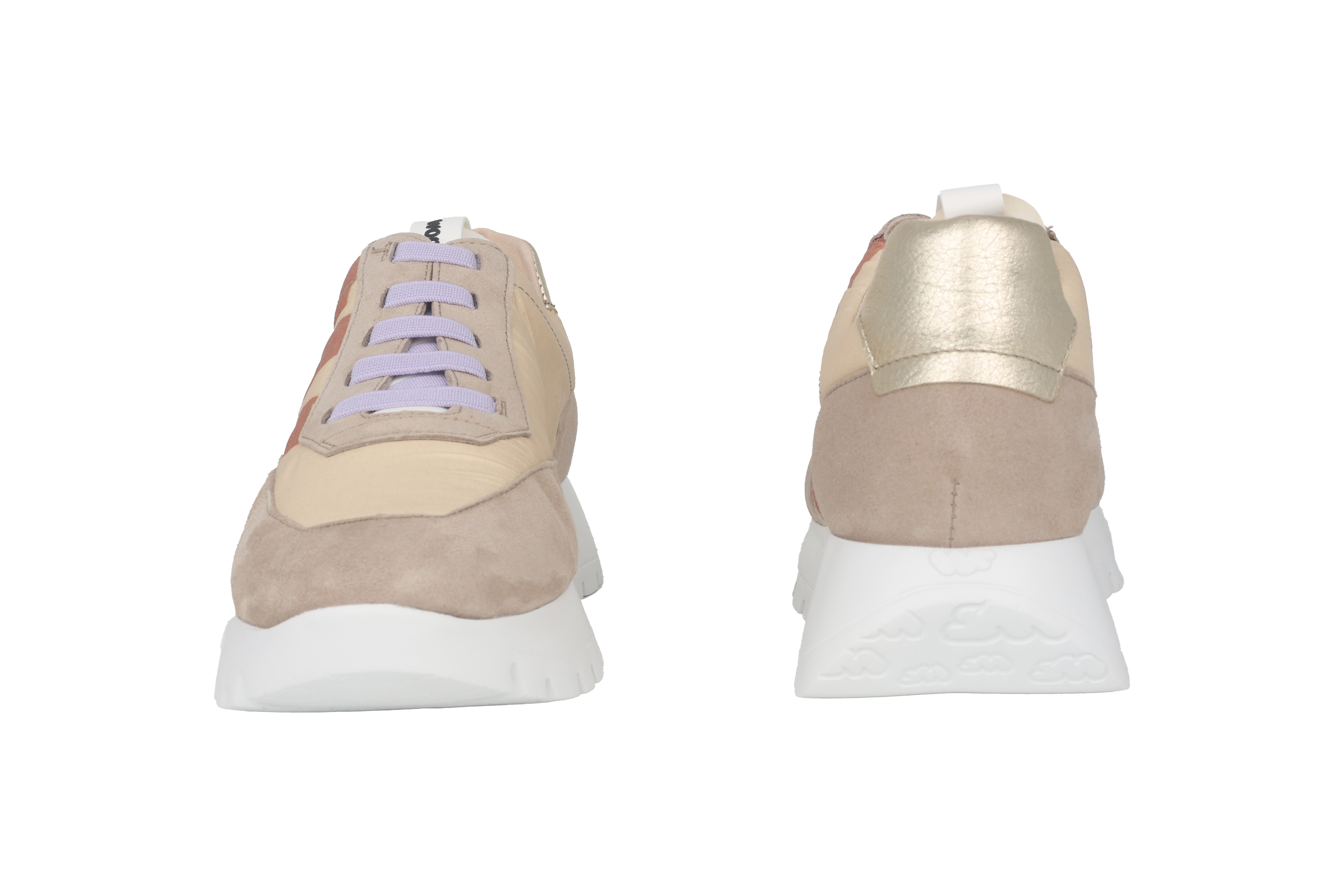'Odisei' women's sneaker - taupe mix