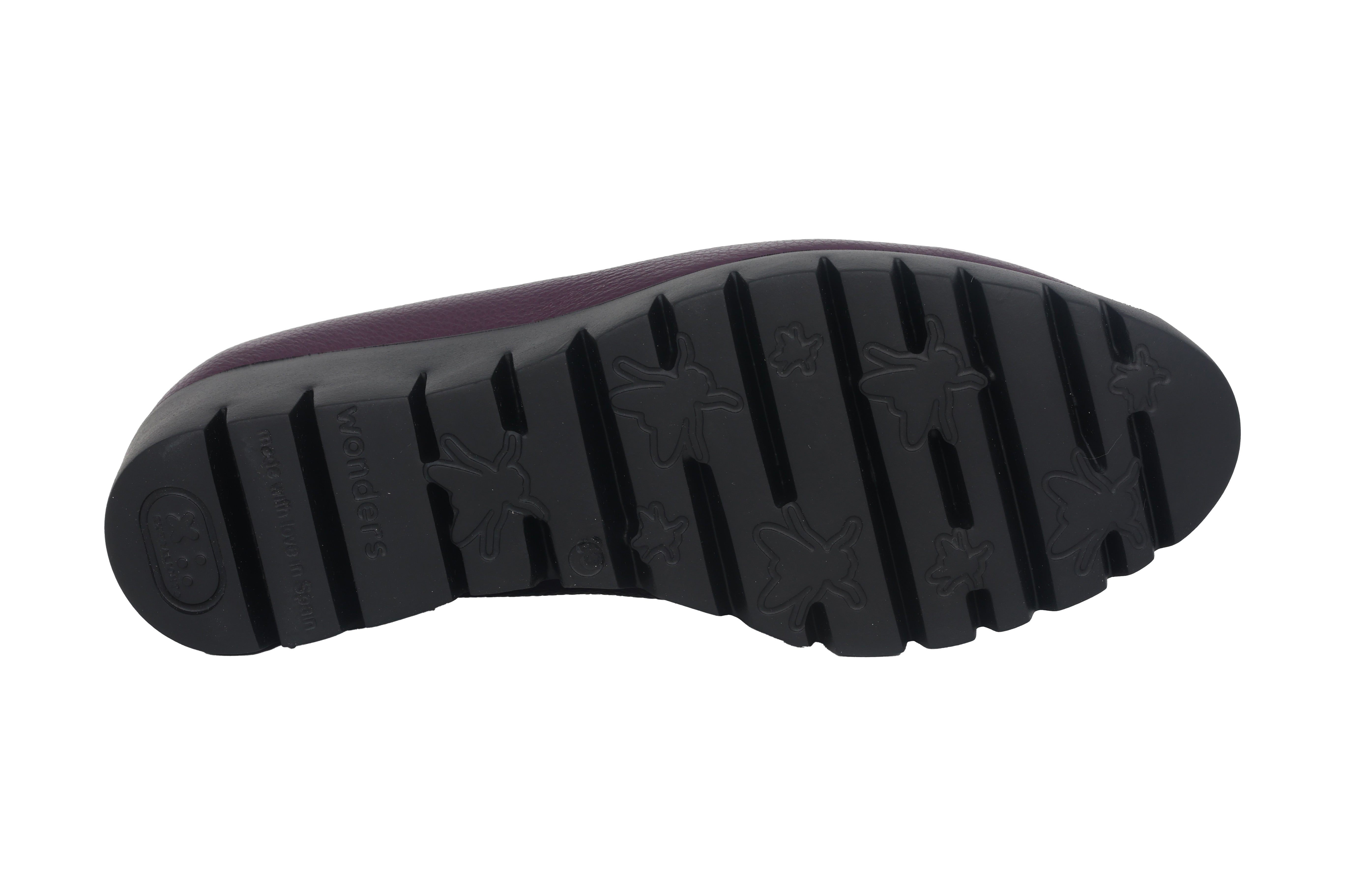 Mocassin femme 'Agadir' - violet