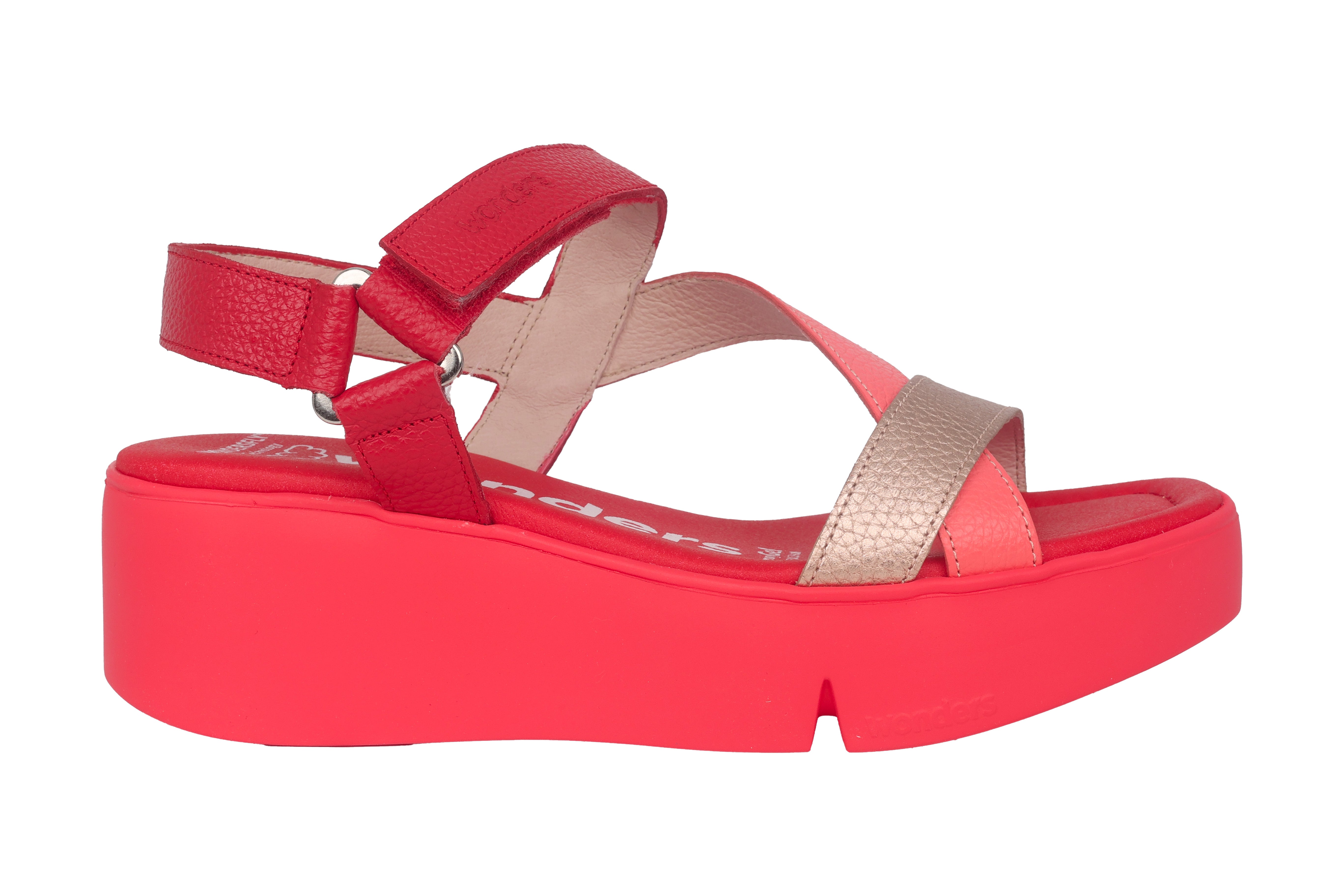 'Pandora' women's sandal - red