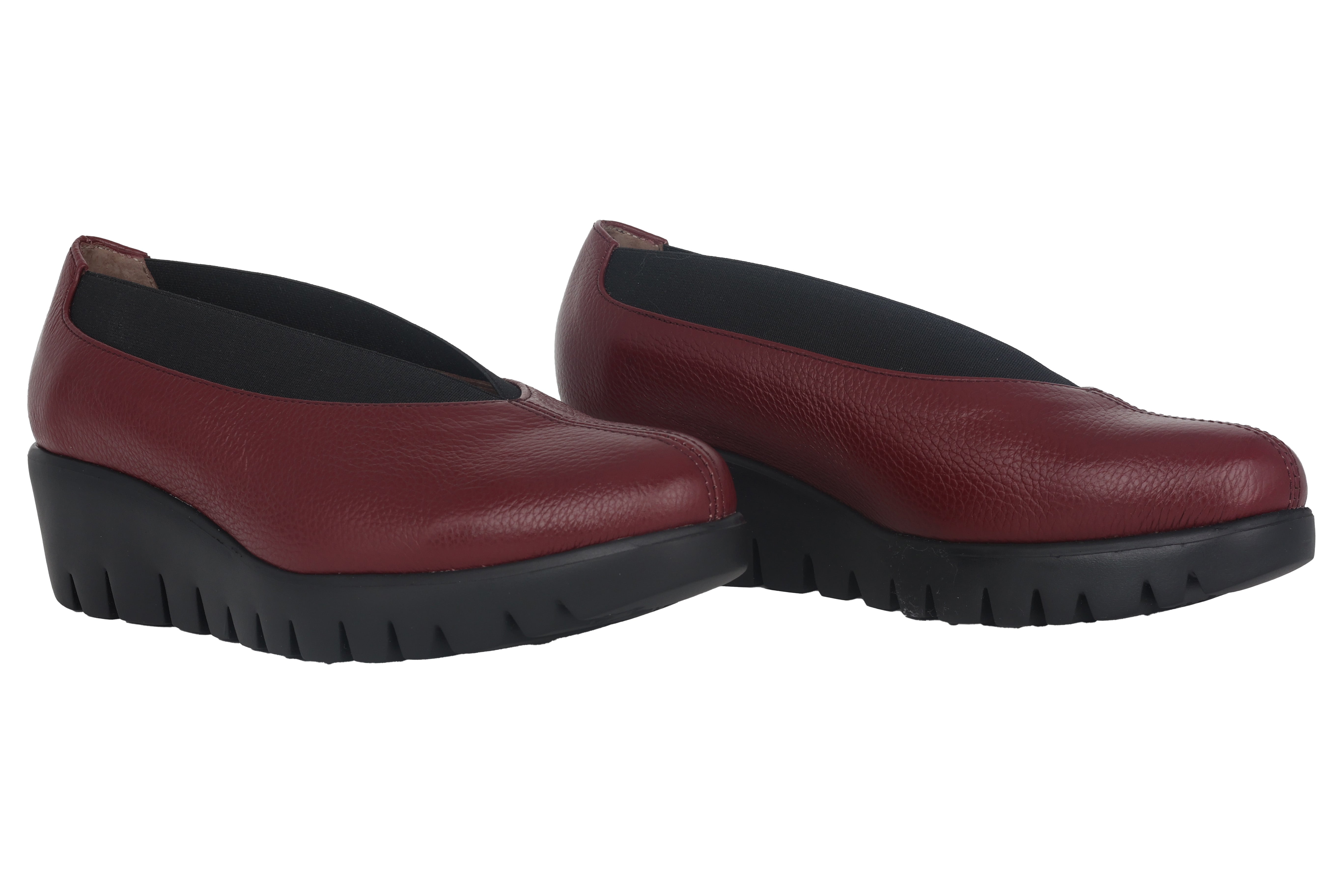 Mocassin Femme 'Agadir' - Vin Rouge