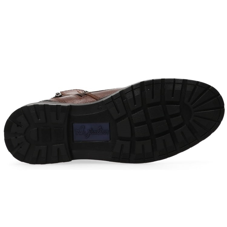 'York' men's warmlined lace - zip boot - Tan brown - Chaplinshoes'York' men's warmlined lace - zip boot - Tan brownAustralian