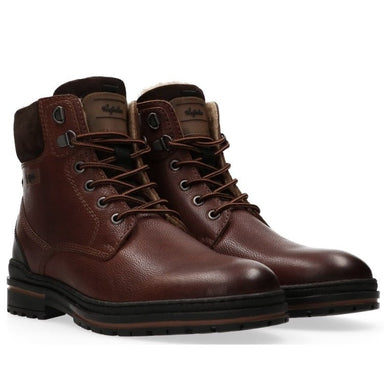 'York' men's warmlined lace - zip boot - Tan brown - Chaplinshoes'York' men's warmlined lace - zip boot - Tan brownAustralian