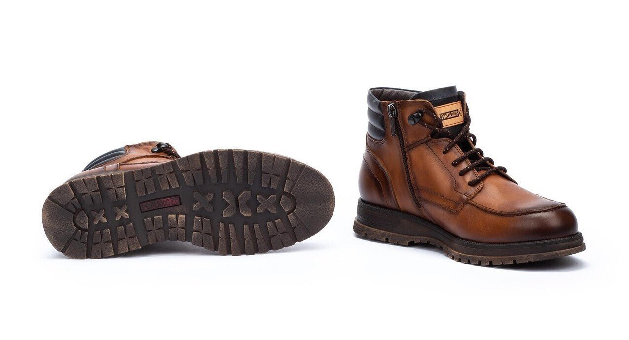 'Zamora' men's ankle boot - Brown - Chaplinshoes'Zamora' men's ankle boot - BrownPikolinos