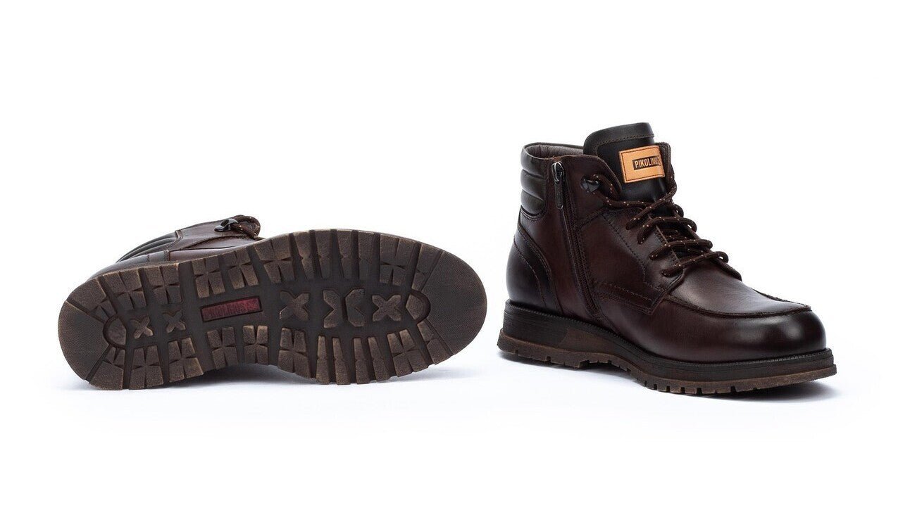 'Zamora' men's ankle boot - Brown - Chaplinshoes'Zamora' men's ankle boot - BrownPikolinos